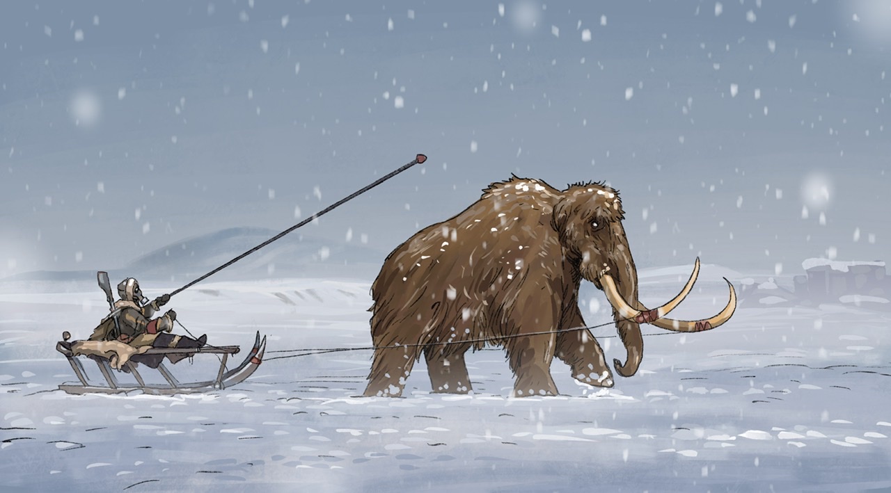 Szánhúzó mamut